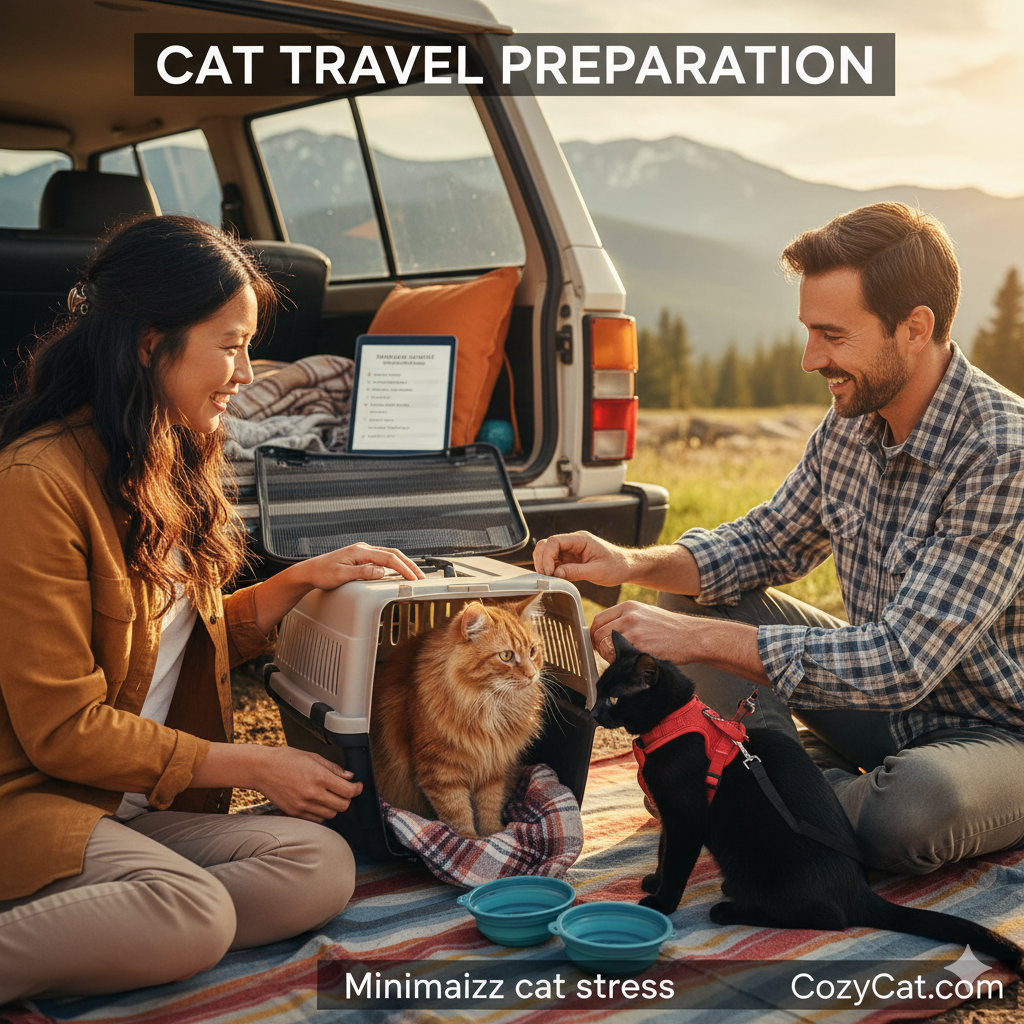 Cat Travel Preparation for the Travel-Loving Owner : Carrier, Harness, and Essential Supply Checklist