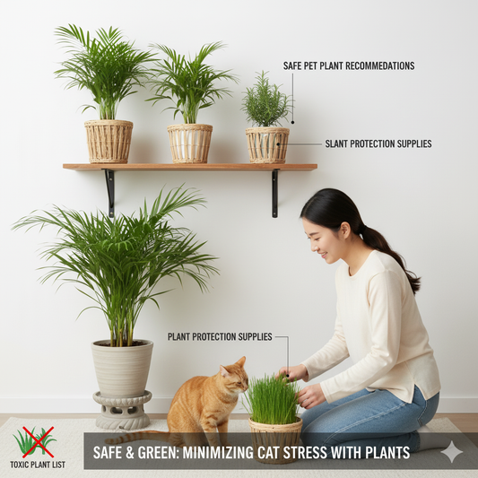 Dangerous "Toxic Plant" List in Your Home for Cats : Safe Pet Plant Recommendations and Gardening Supplies