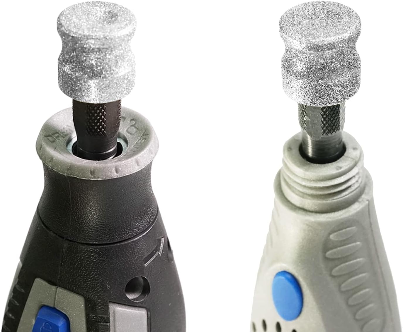 Jumbo Diamond Dremel Dog Nail Grinder Attachment, Diamond Dremel Bits Sanding Drums, Faster Dremel Diamond Bit for Dog Nails, 1/8'' Diamond Dremel for Dogs&Pets Nail Care, Home Dog Nail Grinder Tools