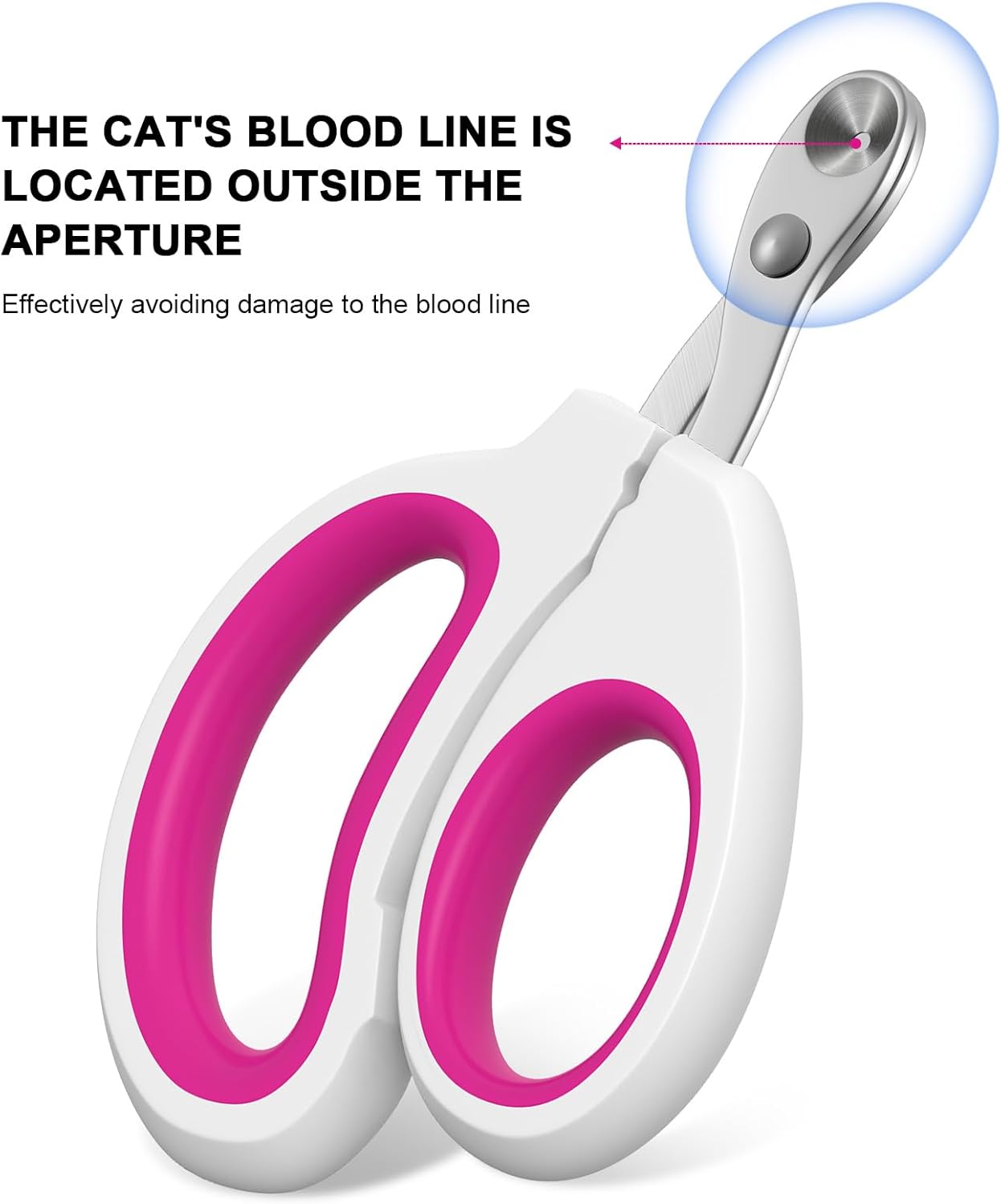 Cat Specific Nail Clipper, Avoiding Excessive Cutting, Suitable for Beginners. It Can Also be Used for Small Animals Such as Birds, Hamsters, Rabbits, Hedgehogs, Ferrets, Guinea Pigs, Etc.