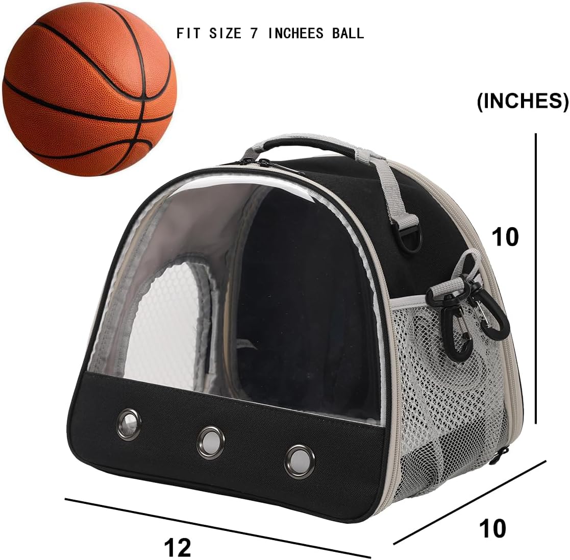 Bearded Dragon Travel Carrier,Lizards Carrier, Small Animal Travel Carrier for Sugar Glider Hedgehog Rat Parrot Bird Guinea Pig, Portable Guinea Pig Travel Bag for 2