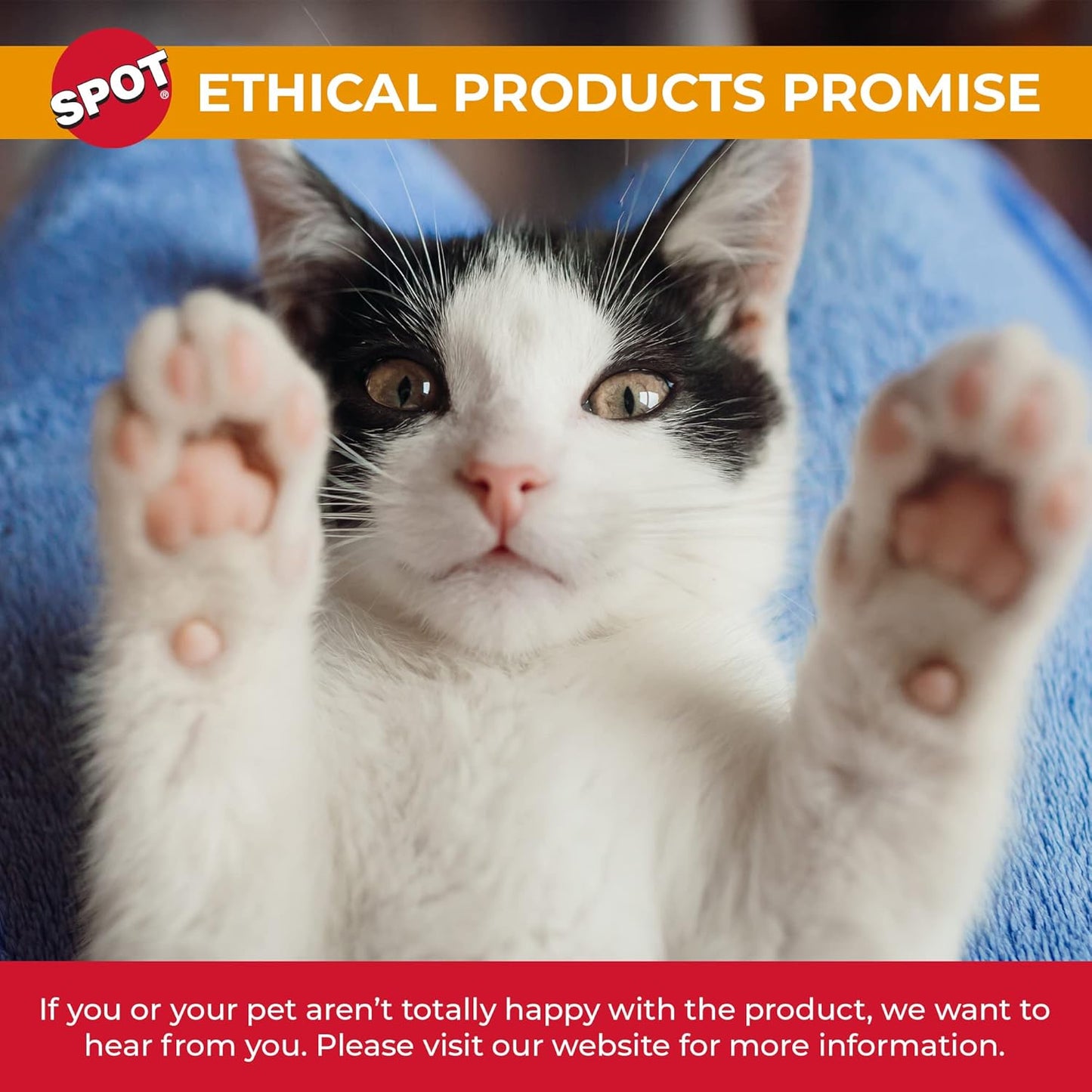 SPOT Flippin’ Skinneeez Fox - Interactive Cat Toy with Catnip - Touch Activated Flopping, Wiggling, Moving Toy for Cats and Kittens, USB Rechargeable, Washable, Large Size for Cats to Hug and Kick