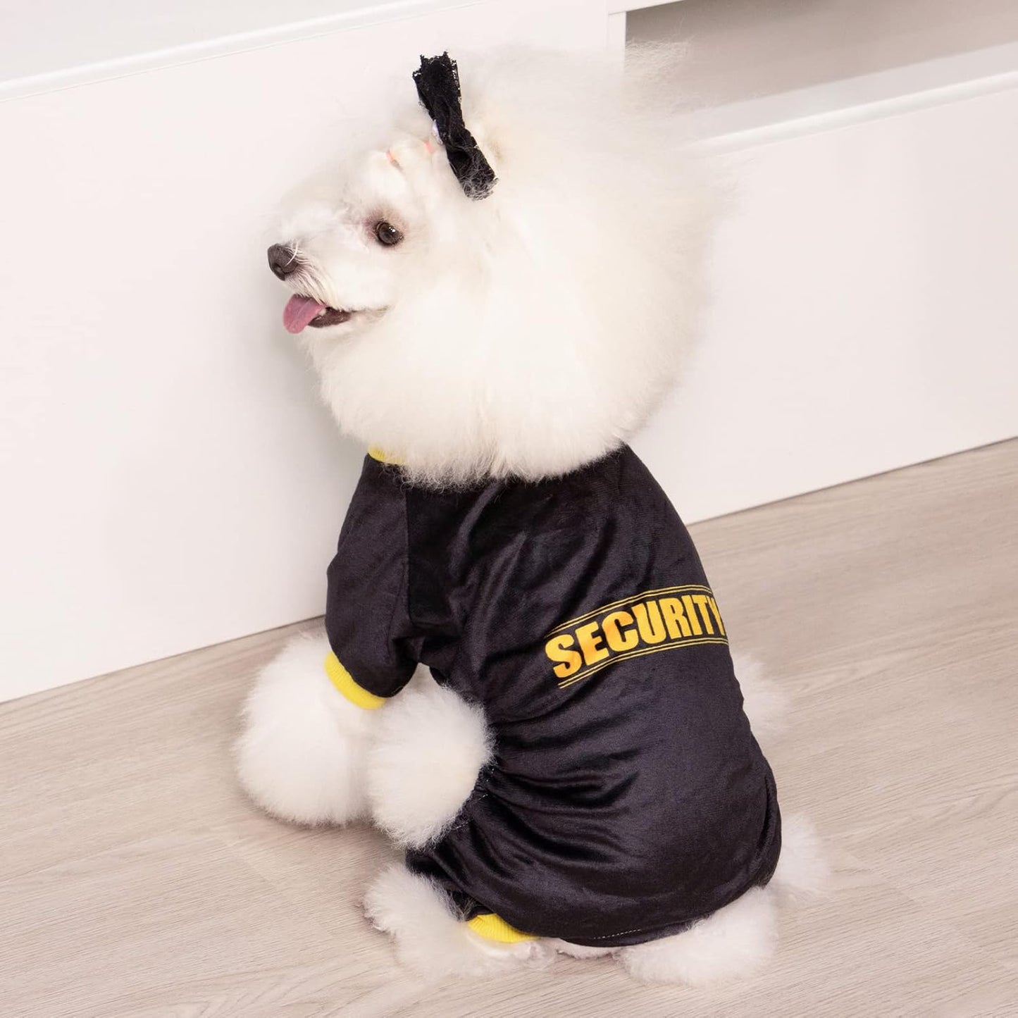 CuteBone Dog Halloween Pajamas Puppy Onesies Small Dogs Soft Pjs Coat Cat Apparel Comfy Pet Christmas Clothes Outfit Doggie Bodysuit P264L