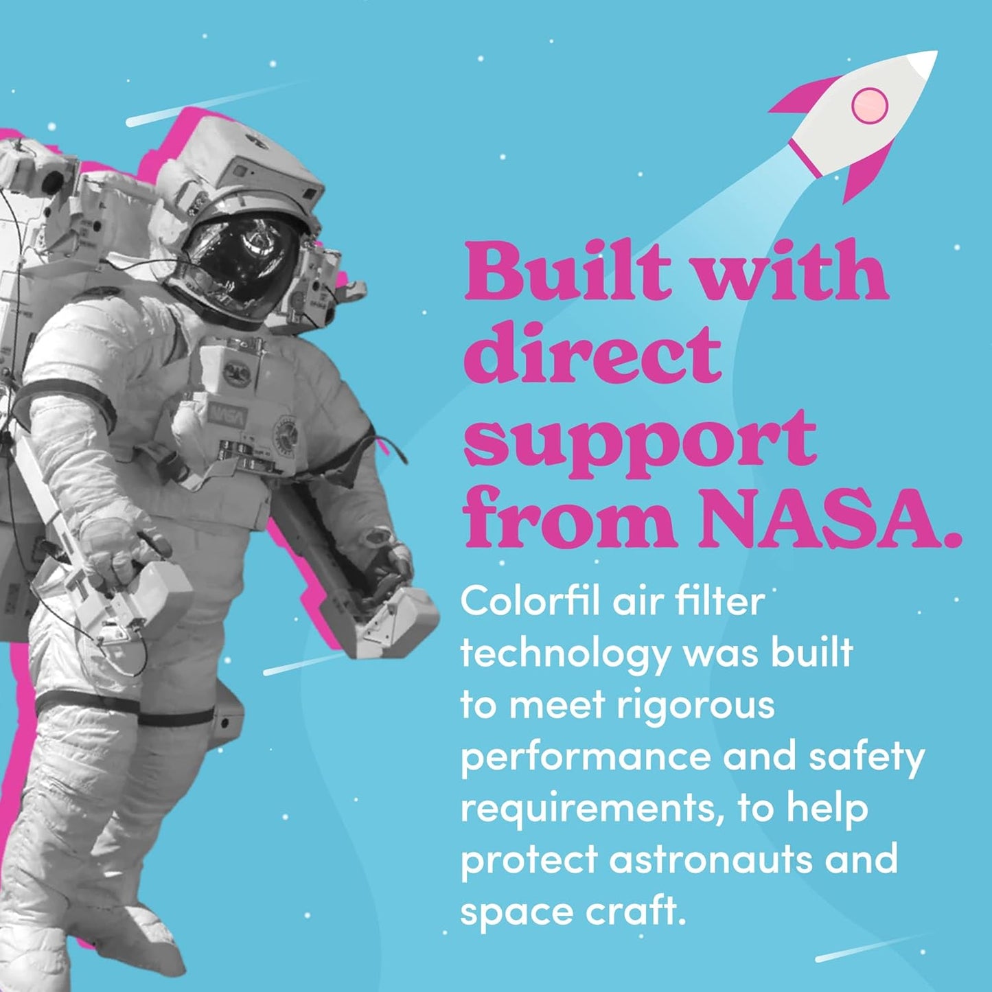 Colorfil 14x30x1 Air Filter (4-Pack) | Made in the USA | Color Changing | Remove Cat and Dog Odor | MERV 8 for Pet Hair Dander and Dust | 13.75"x29.75"x0.75" Exact Size