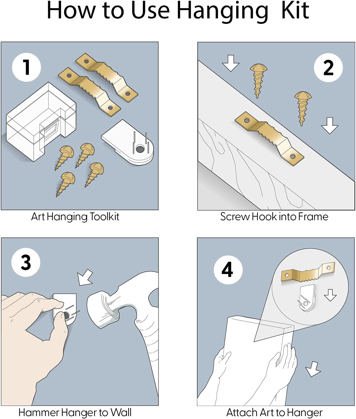 wall26 Canvas Print Wall Art Neon Coral Reef Blue Hippo Tang Fish Turtle Nature Animals Photography Realism Rustic Scenic Landscape Wilderness Colorful for Living Room, Bedroom, Office - 16"x24"