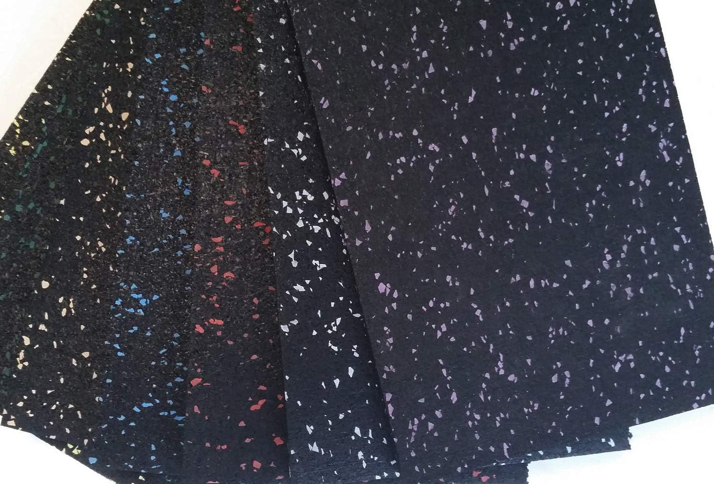 American Floor Mats 1/4in (7mm) Thick 10% Mocha 4' x 16' Heavy Duty Rubber Rolls, Protective Exercise Mats, Home Gym Rubber Flooring