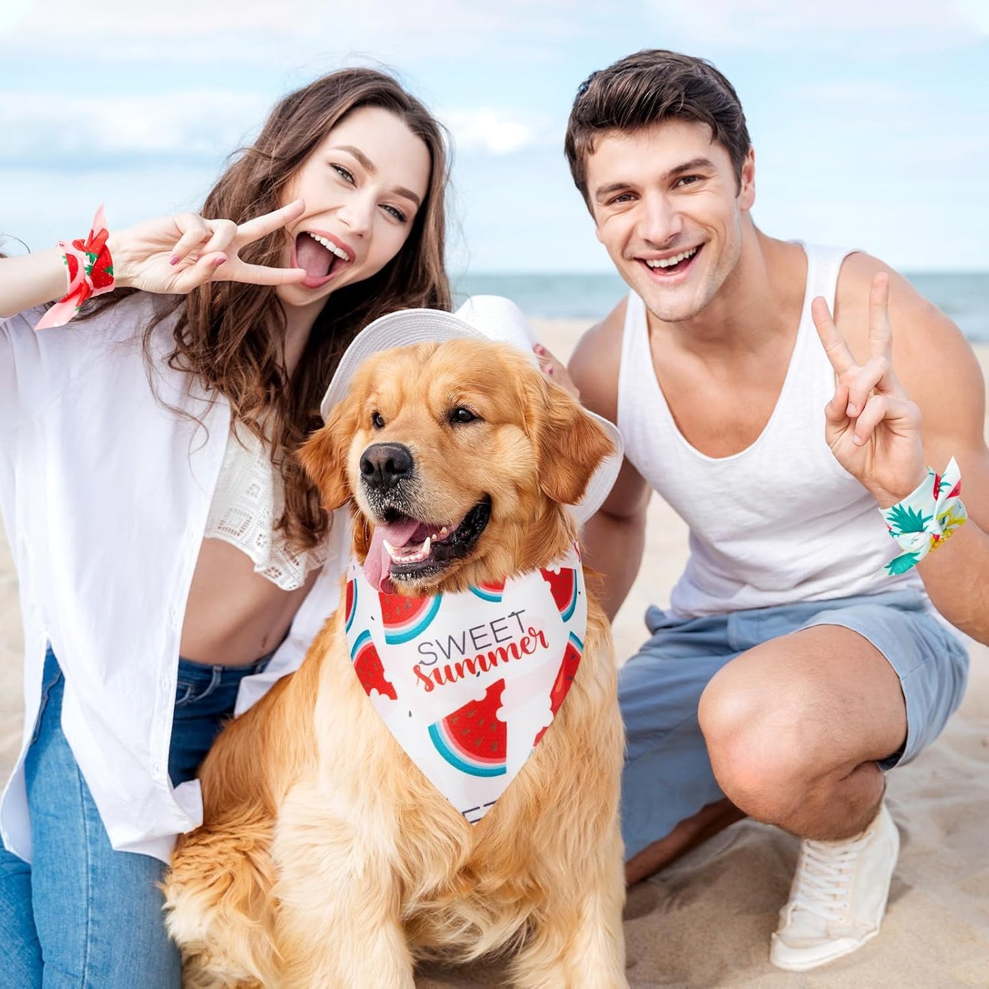 Weewooday 50 Pcs Fruit Dog Bandanas Bulk for Dogs Soft Bibs Adjustable Triangle pet Bandana for Small Medium Large Costume(Fruits Pattern, 31.5 x 21.7 x21.7 Inch)