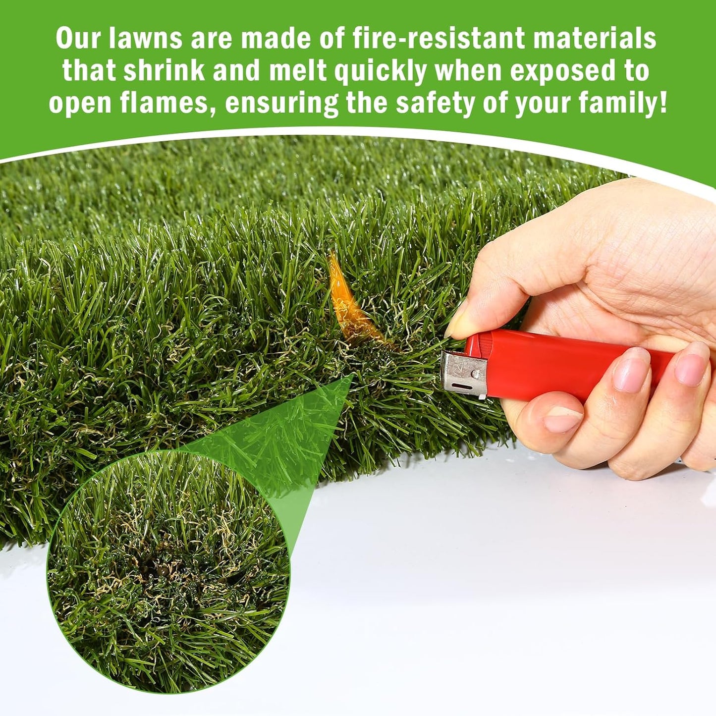 Dog Grass Pee Pads, 39.4 x 31.5 inches Reusable Artificial Grass Turf Rug for Dogs, Washable Fake Grass Mat Dog Pee Pad Replacement Outdoor Indoor Potty Training Pads with Drainage Holes