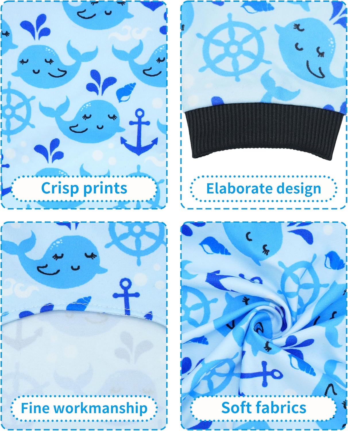 PET SHOW 4 Pack Small Dog Pajamas Watermelon Doggies Soft Stretchy PJs Whale Ice Cream Jumpsuit Puppy Cats Girl Boy Floral Onesies Outfits with Sleeve Pets Breathable Summer Dog Clothes Costume S