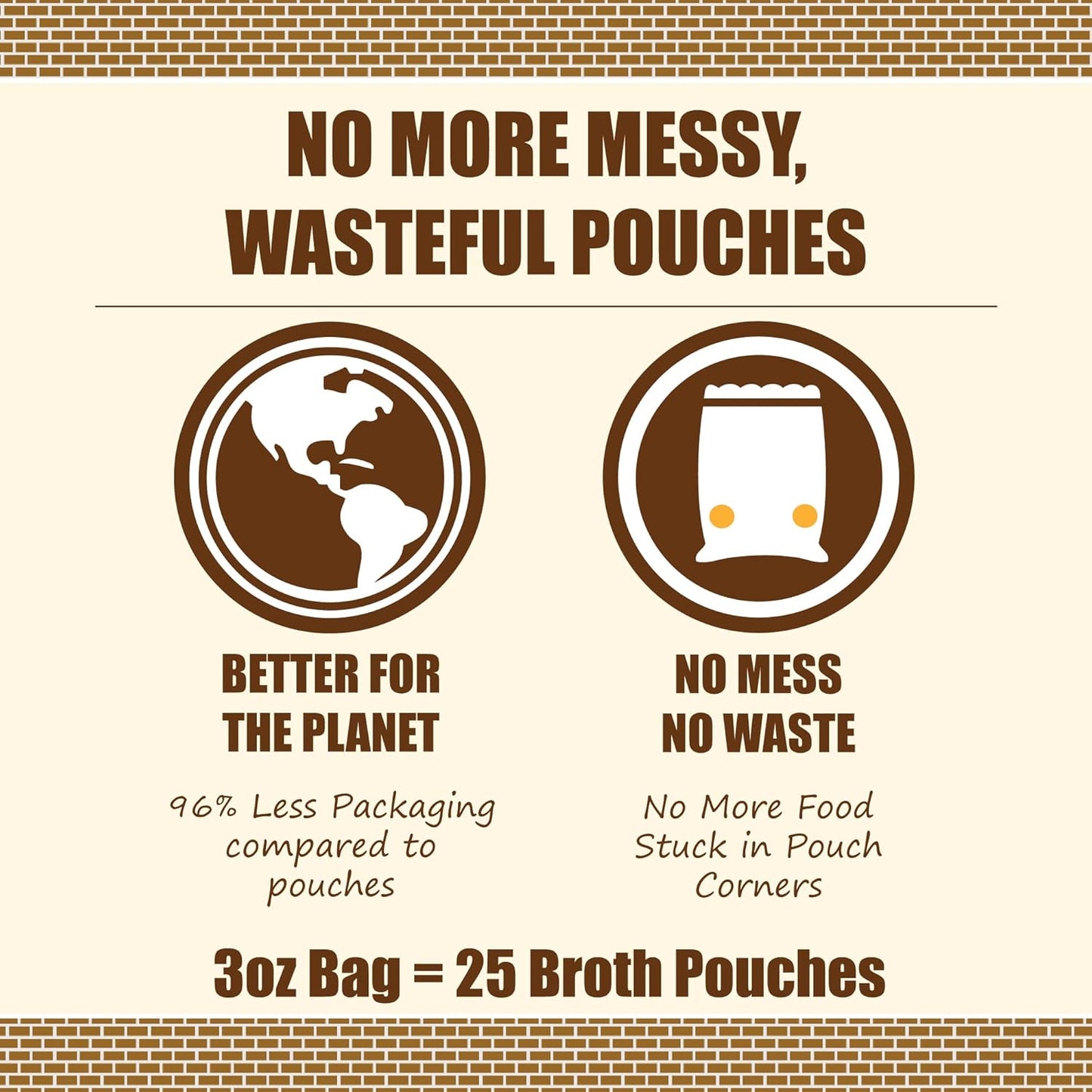 Whole Life Pet Bistro Bowls - Human-Grade Wet Food Toppers & Complement, Natural & Flavorful Broth, Instantly Hydrating Cat Snacks, Lickable Cat Treats, Just Add Water - Chicken & Tuna, 3 Oz