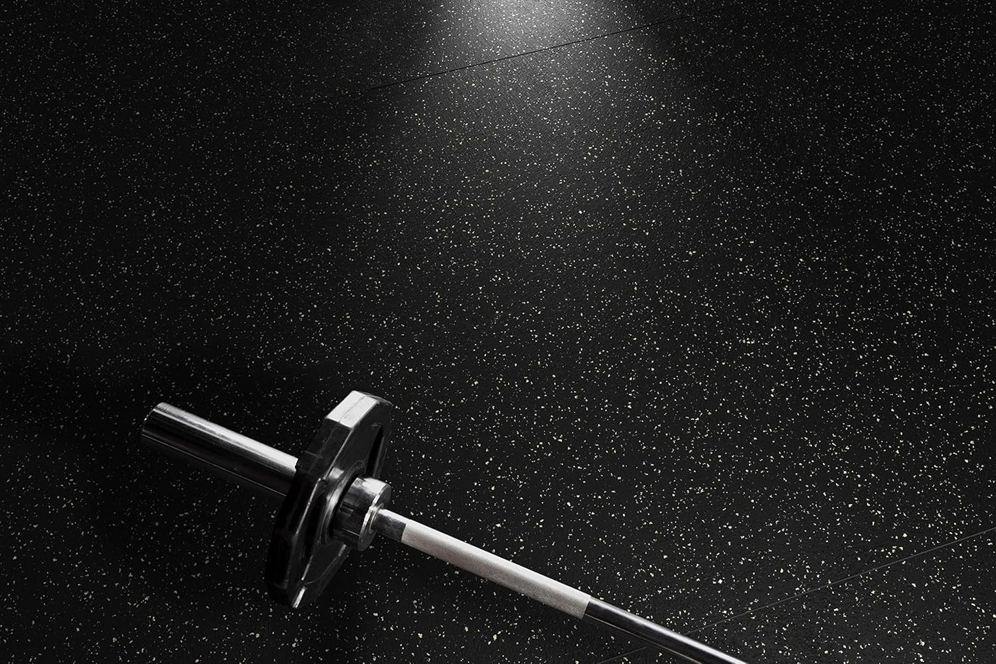 Playsafer Genaflex Rubber Gym Floor Mat - Heavy Duty Commercial Protective Gym Flooring Roll, 8mm Thick (4' X 20', 10% Tan)