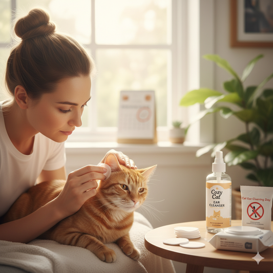 Cat Ear Cleaning: A Double-Edged Sword! Safe and Effective Ear Cleaner Usage and Frequency