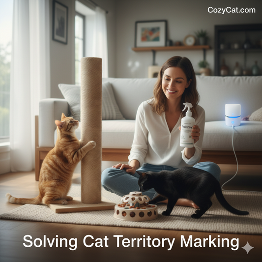 Cat Territory Marking: Solutions for Spraying and Scratching Concerns