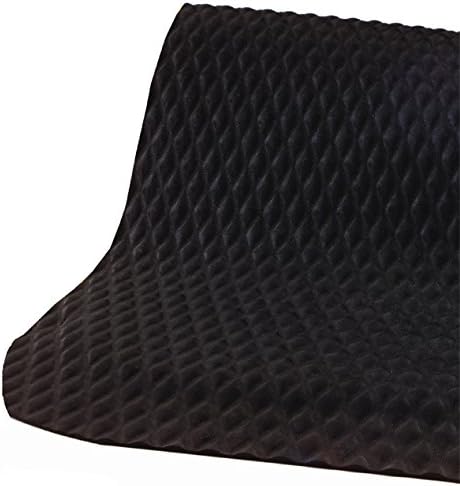 American Floor Mats Hog Heaven 5/8 inch Black & Black Border 5' x 8' Nitrile Backed Anti-Fatigue Comfort Mat