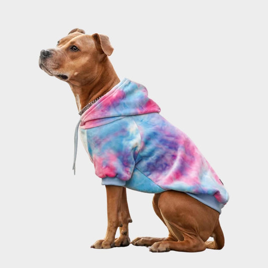 Spark Paws Dog Hoodie – Premium Dog Sweater for Small, Medium, and Large Dogs | Warm Outfits for French Bulldogs, Pitbull, Puppy, Winter Jacket Alternative - Snow Cone - 3XL