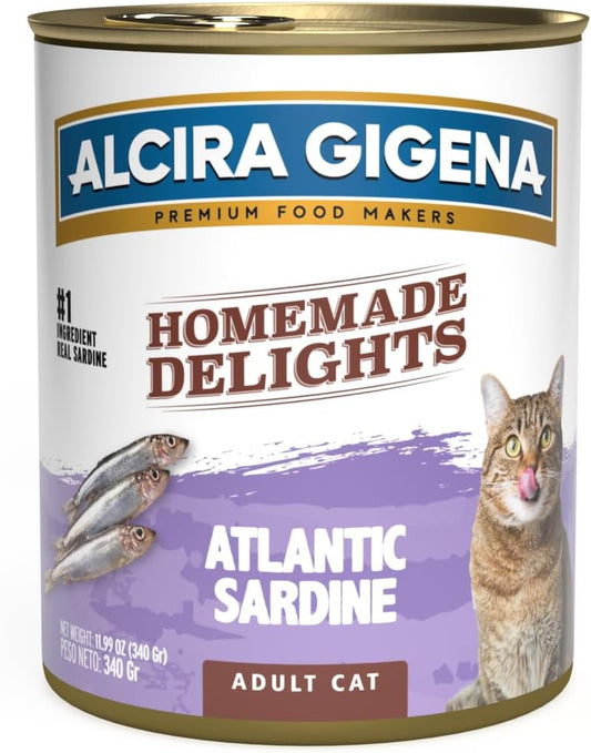 Wet Cat Food (Atlantic Sardine) - (Pack of 12)