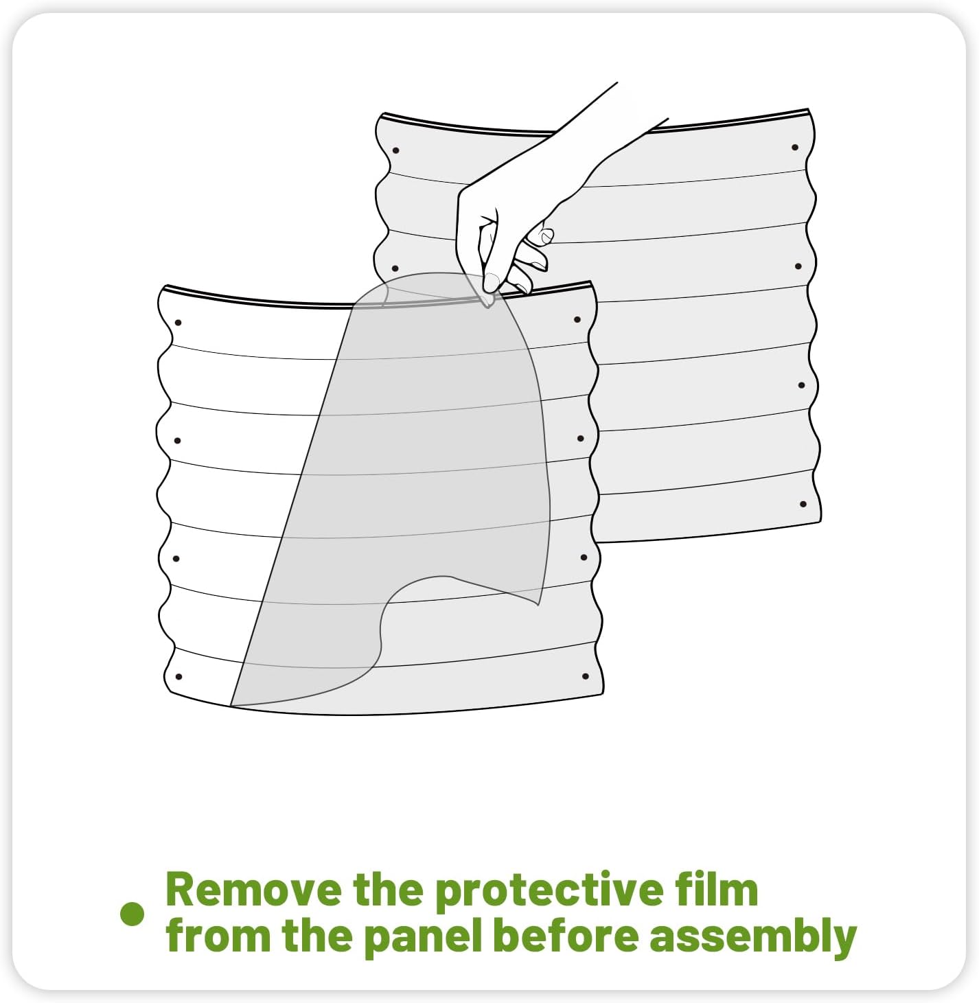 SnugNiture Galvanized Steel Raised Garden Bed, 4x2x2 ft, Outdoor Oval Deep Root Planter Box for Growing Vegetables, Flowers and Fruits