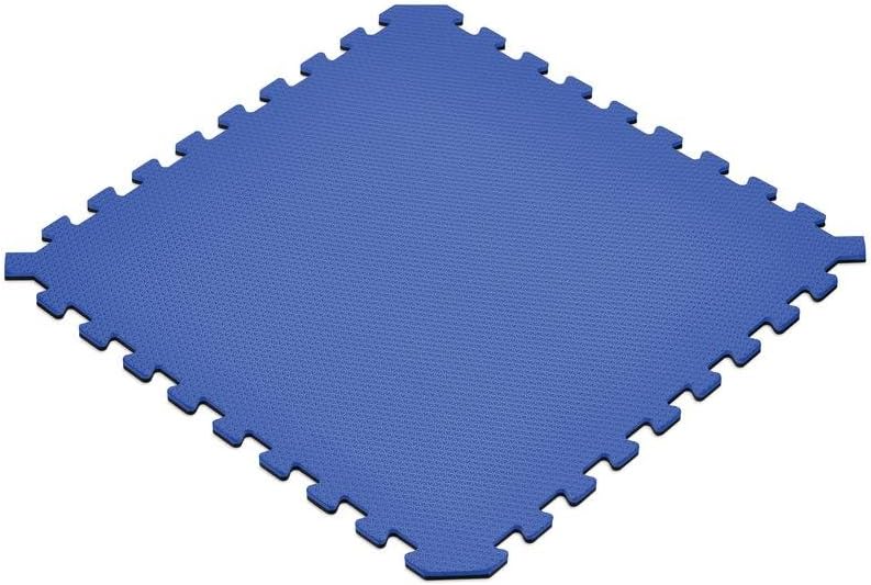 Norsk Dual-Sided Reversible 1/2" Foam Exercise Mats for Home Gym - Interlocking EVA Foam Tiles