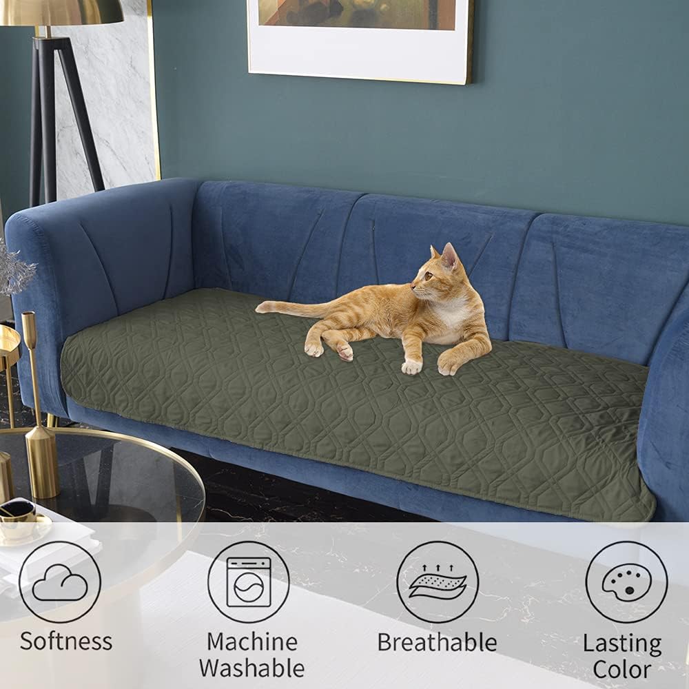 Ameritex Waterproof Dog Bed Cover Pet Blanket for Furniture Bed Couch Sofa Reversible