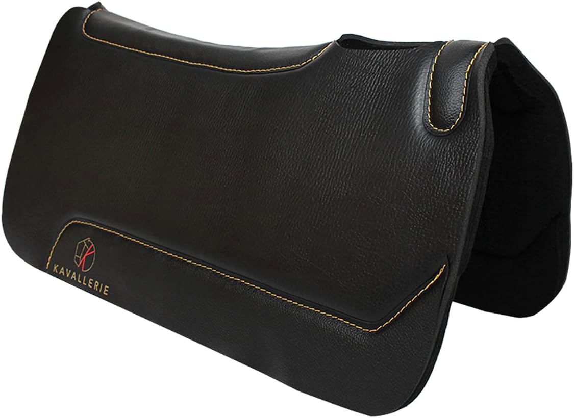 Kavallerie All-Purpose Saddle Pad with Quilted Anti-Slip Padding and Breathable Mesh Fabric for Maximum Airflow and Comfort, Works for English