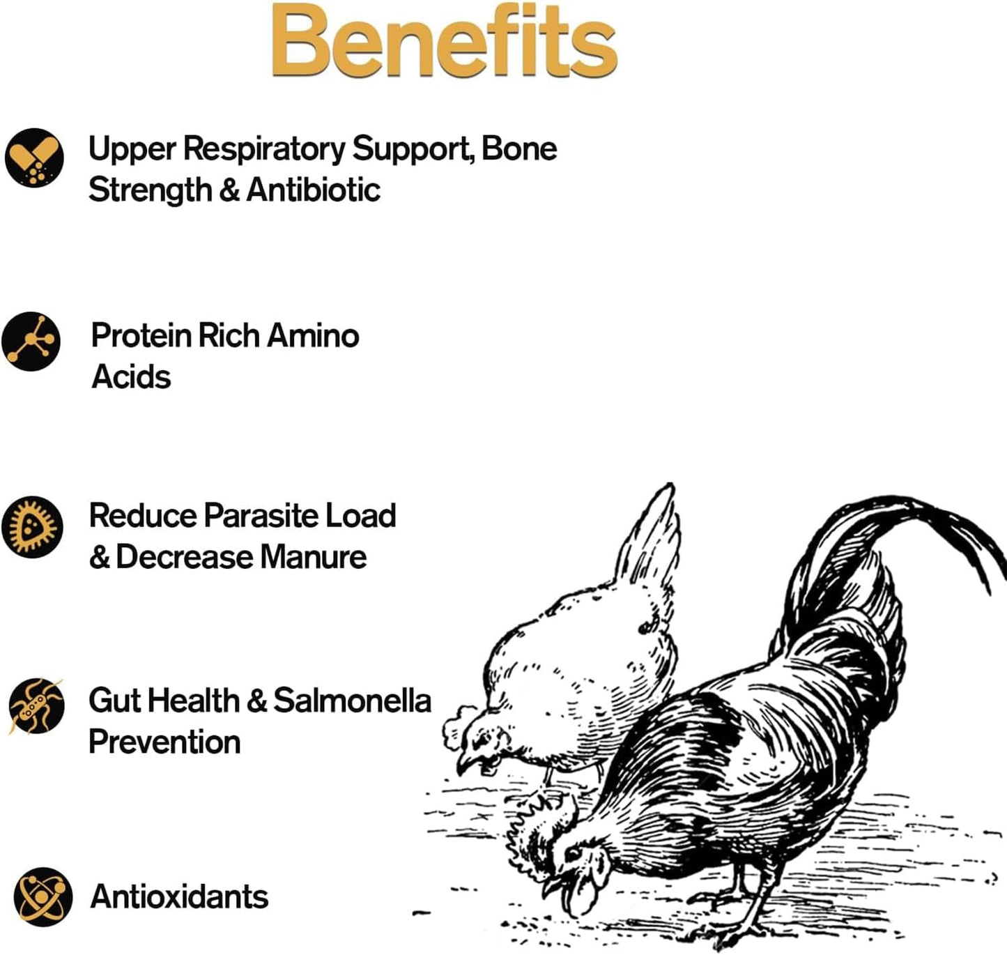 Naturally Fortified Treats – Protein Rich Supplement Suitable for Chickens, Hens and Ducks, Hand Mixed with USA Grown Ingredients – Solstice Blend – 32oz