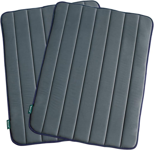 BALANCE Dog Crate Pad, Dog Foam Crate Mat Kennel Pad, Washable Water-Resistant Pet Bed Flat Dogs Cage Mat for Large Dogs, 2 Packs