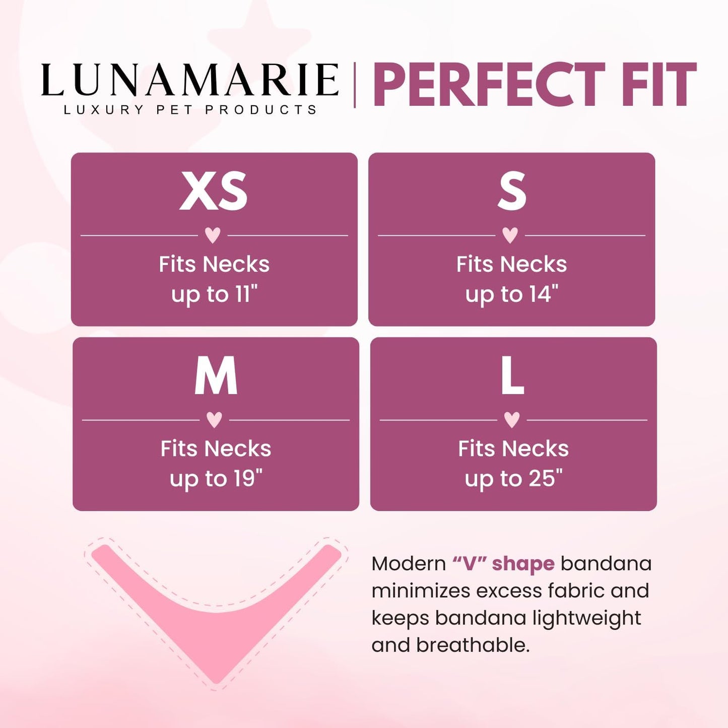 LunaMarie - Luxury Pet Birthday Bandanas -Premium & Silky Poly Fabric | 100% Handmade | Custom Shape Dual Layered (Ember, Large)