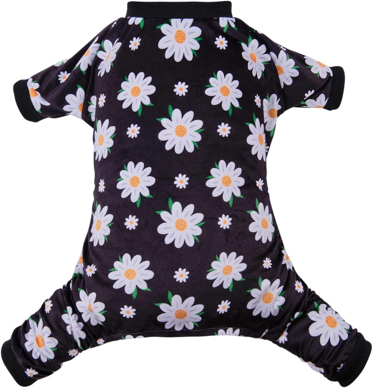 CuteBone Small Dogs Outfit Soft Puppy Onesies Pjs Dog Pajamas Pet Coat Cat Apparel Comfy Doggie Jumpsuit Bodysuit for All Seasons P221XL