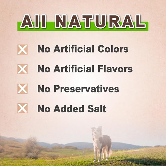 Afreschi Turkey Tendon Dog Treats, Strip 3.53 oz, USA Sourced Turkey, All Natural Human Grade Puppy Chew, Hypoallergenic, Rawhide Alternative, for Small Breeds