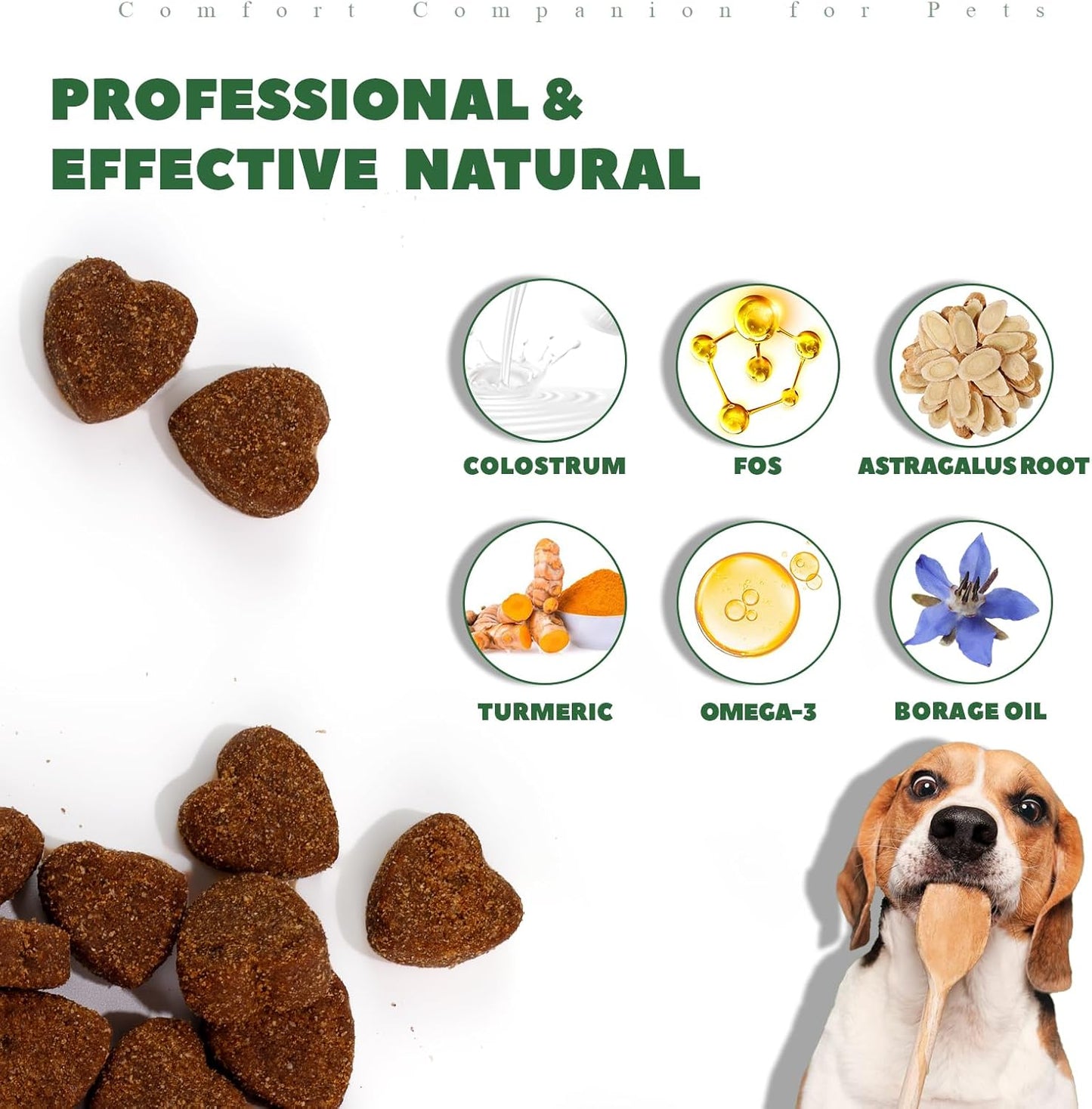 Dog Allergy Chews, 400PCS Dog Itching Skin Relief with Probiotics Omega 3, Allergy Relief for Dogs Itching Licking Paws, Support Seasonal Allergy, Gut & Digestive Health and Immune System