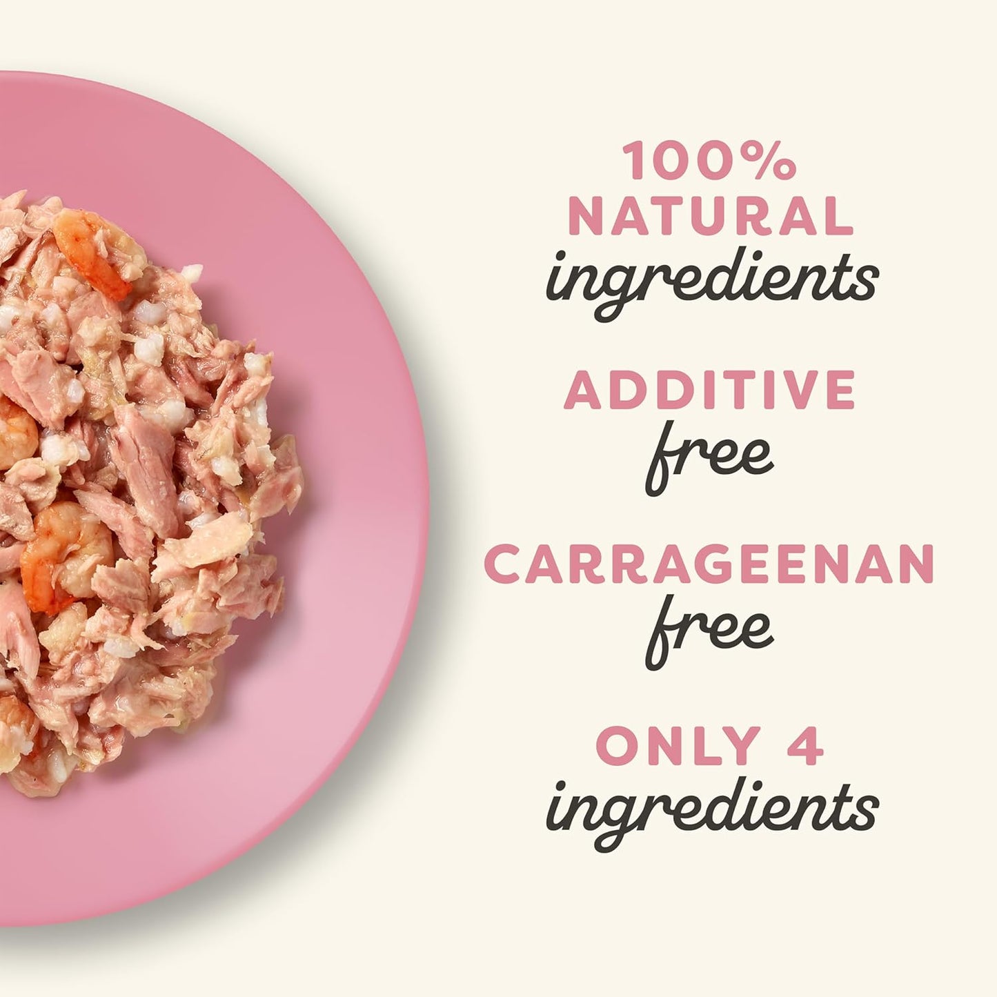 Applaws Natural Wet Cat Food, 24 Count, Limited Ingredient Canned Wet Cat Food, Tuna Fillet with Shrimp in Broth, 5.5oz Cans