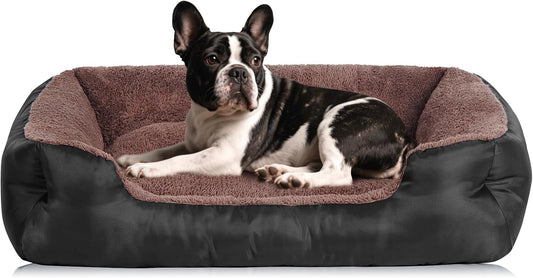 Dog Beds for Small Dogs, Soft Breathable Pet Bed Machine Washable, Small Dog Bed with Non-Slip Bottom