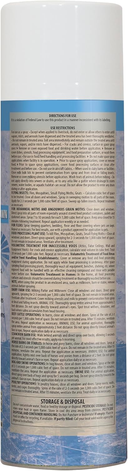 County Vet FarmGard Farm and Dairy Fly Spray -16 oz - (Case of 6) - 349316CVB - Provides Rapid Control of Barn Pests