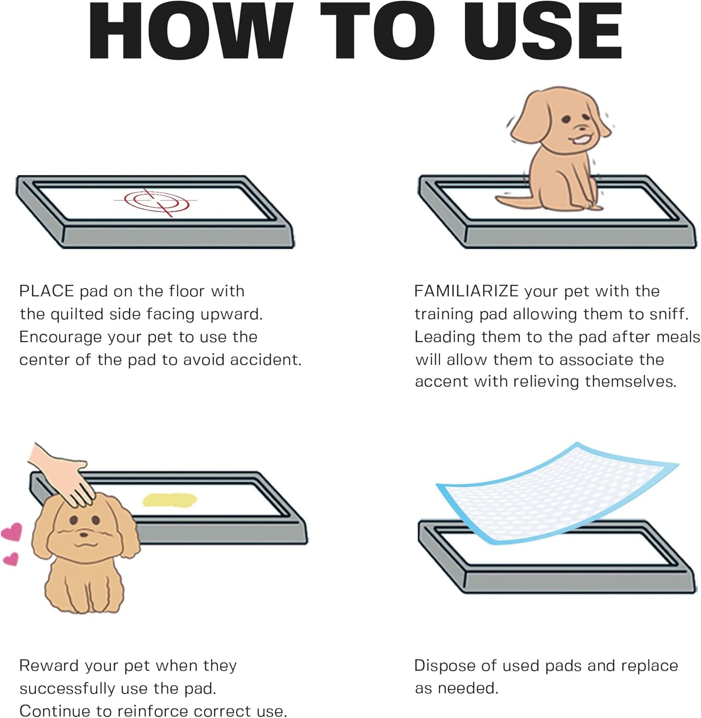 BV XXL Puppy Pads 40 Count 30" x 36" - Leak-Proof Pee Pads for Dogs with 6-Layer Design, Rapid Dry Sheet & Attractant - Dog Pad Extra Large with Odor Control - Perfect for Big Dogs & Indoor Use