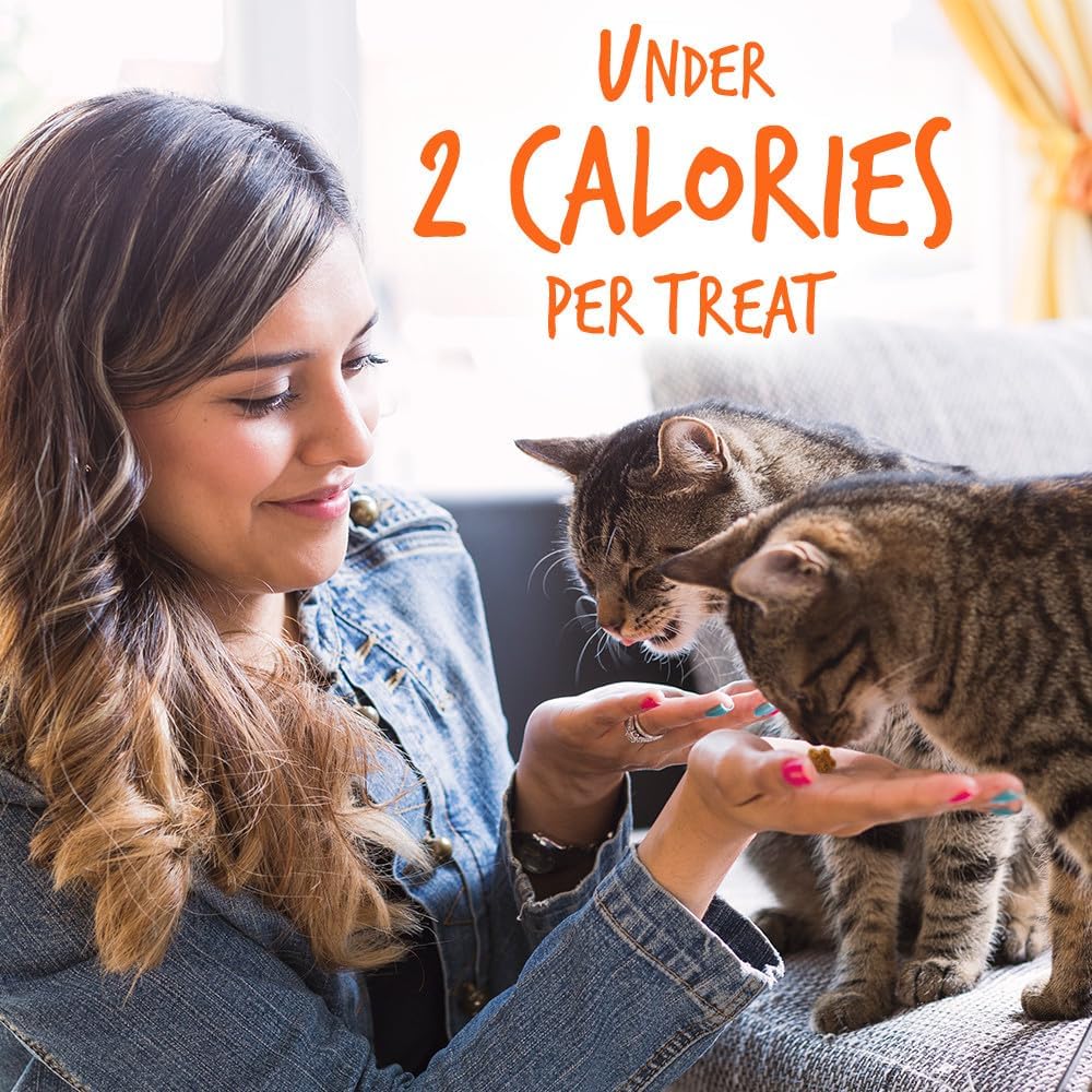 Fruitables Cat Treats Crunchy Cat Treats, Healthy Low Calorie Kitten Snacks, Made Without Wheat, Corn and Soy, Kitten Essentials, Made with Real Tuna and Pumpkin, 30 Ounces