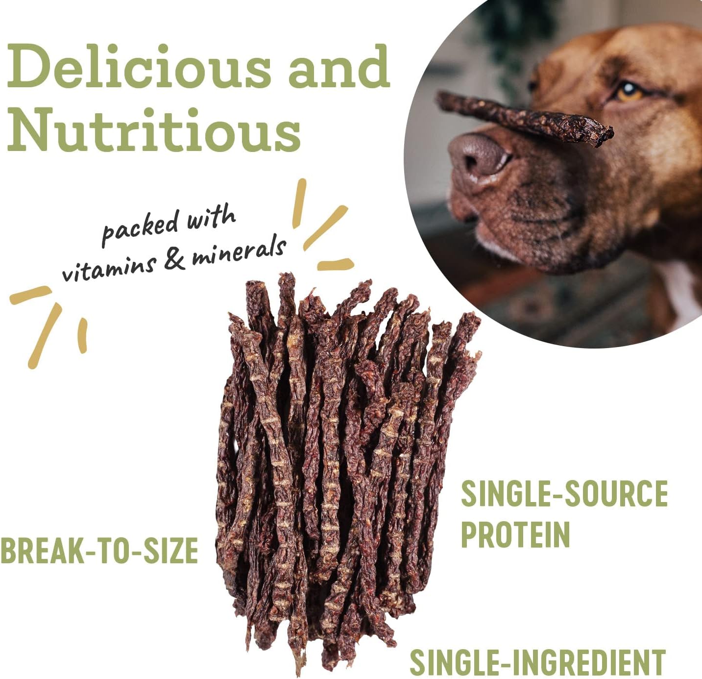 Farm Hounds - Turkey Gizzards - Premium Natural Jerky for Dogs - 100% Humanely Raised Turkey - Break-to-Size - Great for Training & Treats - No Added Fillers - Made in USA - 4oz - 1 Pack