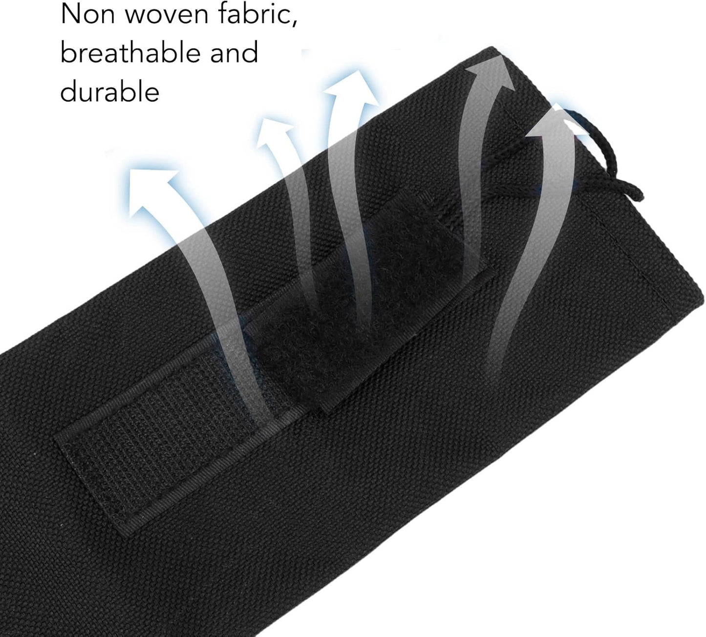 GLOGLOW Horse Tail Bag, Design Horse Tail Guard with Fringe for Keep Tail and Protected (Black)