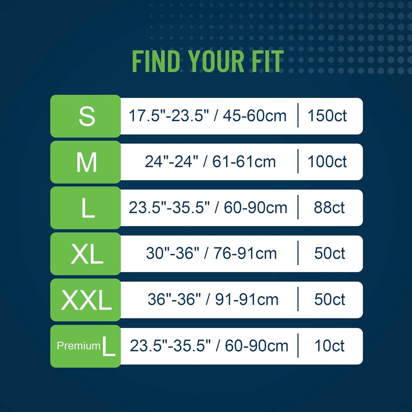 Unifree Disposable Underpads, Bed Pads, Incontinence Pad, Super Absorbent, 50 Count, Blue (XL 30x36 Inch)