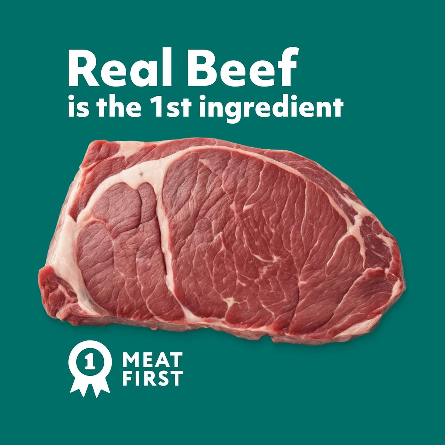 Optimeal Grain-Free Wet Cat Food – Beef & Rabbit Recipe, High Protein & Moisture Rich Indoor Adult Cats Food, Tender Morsels in Savory Gravy Natural Ingredients - 3 oz Pouches, 12 Pack