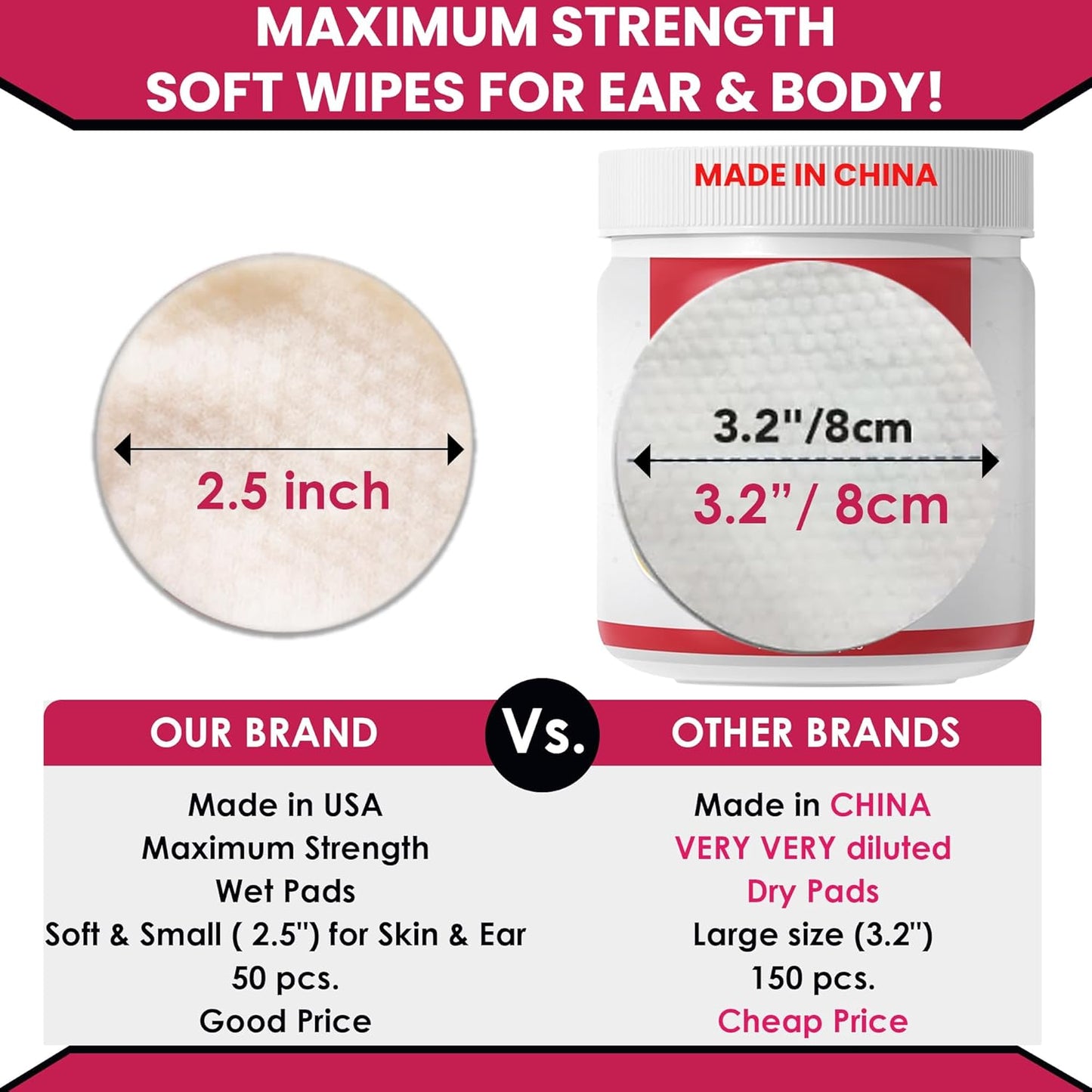 Truseb Topical Ketoconazole and Chlorhexidine Wipes for Dogs, Cats and Horses - with Aloe for Cleansing - 50 Count (Ketoconazole & Chlorhexidine Wipes, 50 Count)