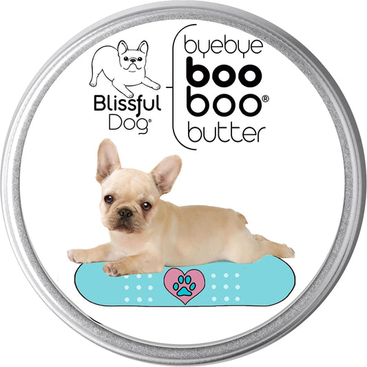 The Blissful Dog 4 oz Tin French Bulldog Booboo Butter