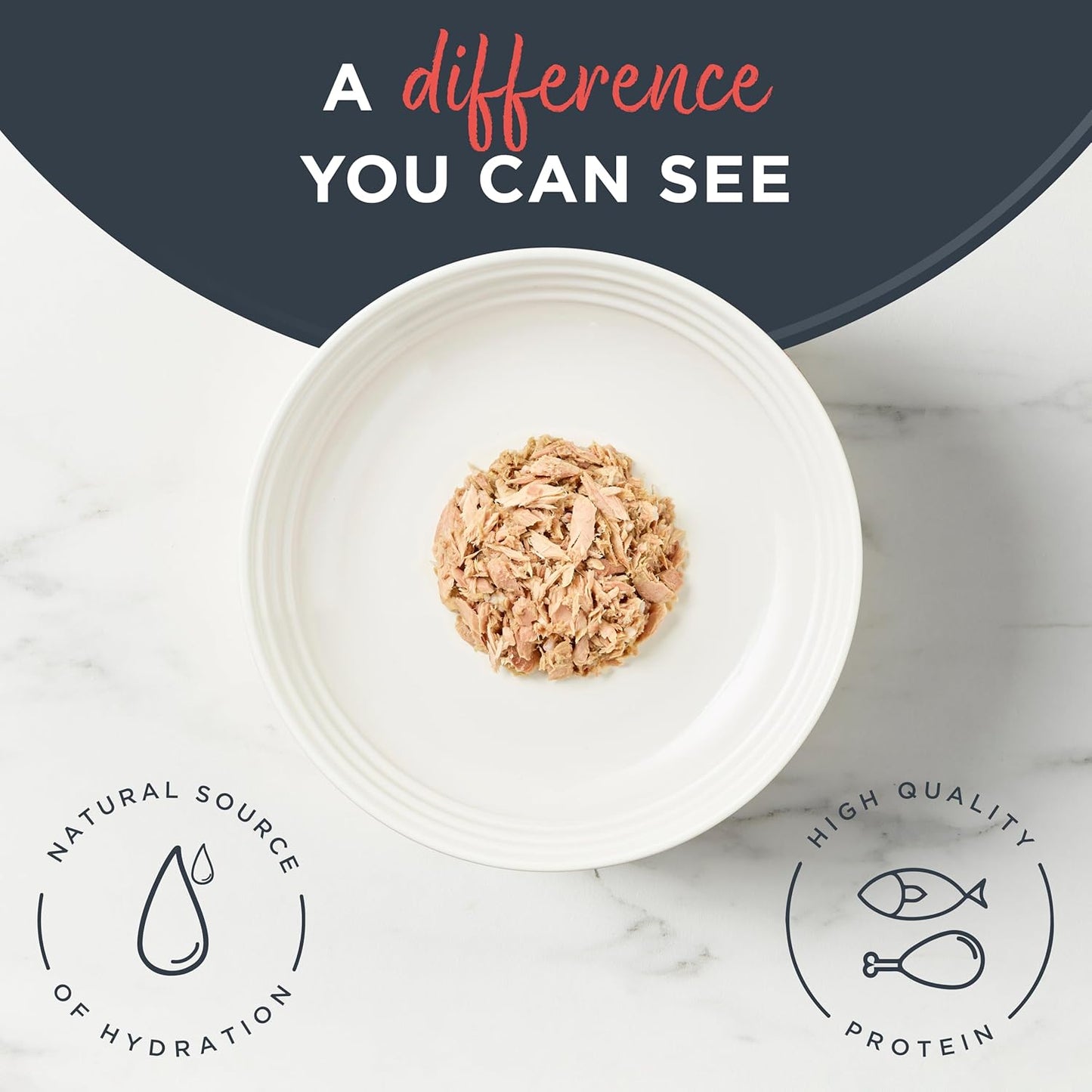 Reveal Natural Wet Cat Food in Broth, Limited Ingredient Grain Free Canned Cat Food, Protein with No Artificial Additives, Tuna with Crab in Broth (24 x 2.47 oz Cans)