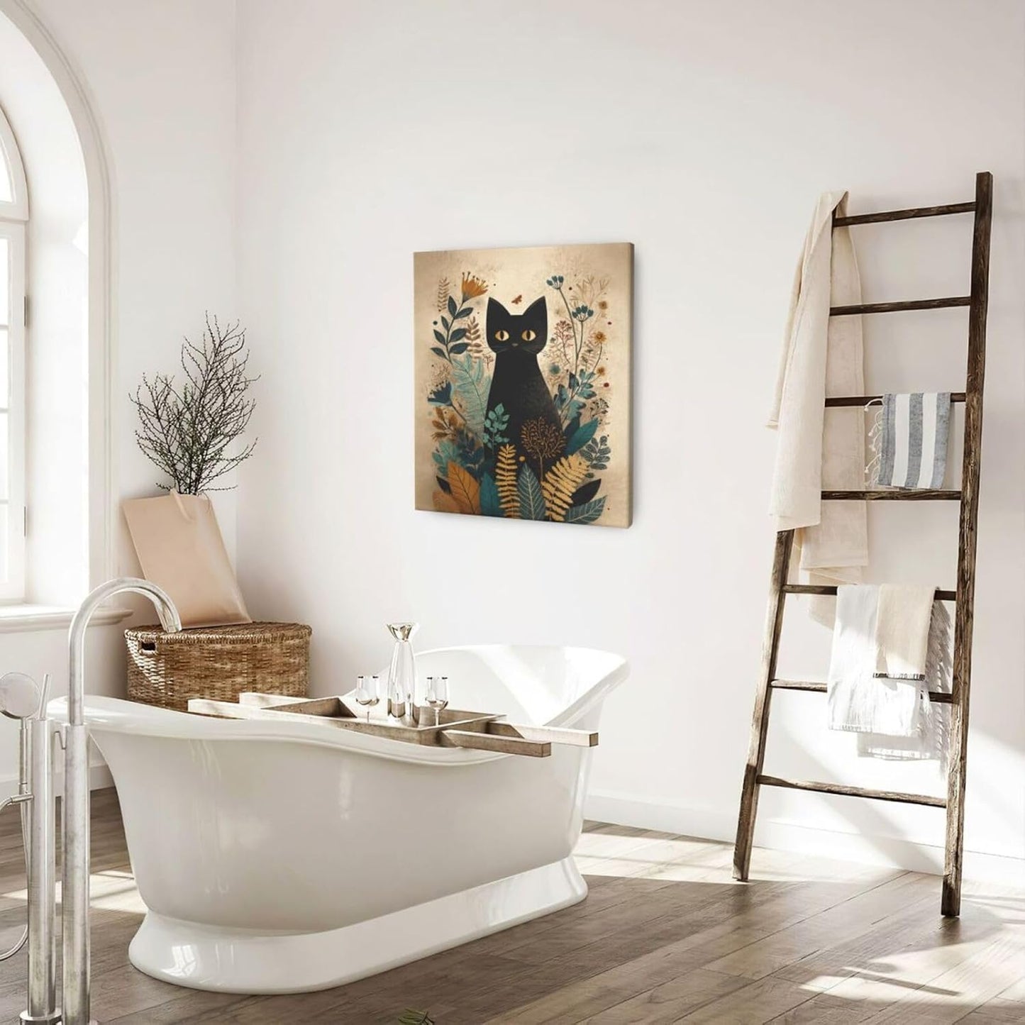 Beach Surfing Wall Art Ocean Coastal Wave Canvas Wall Decor Summer Nature Seascape Pictures Painting Print Framed Artwork Decorations for Bathroom Living Room Office Bedroom 24"x20"