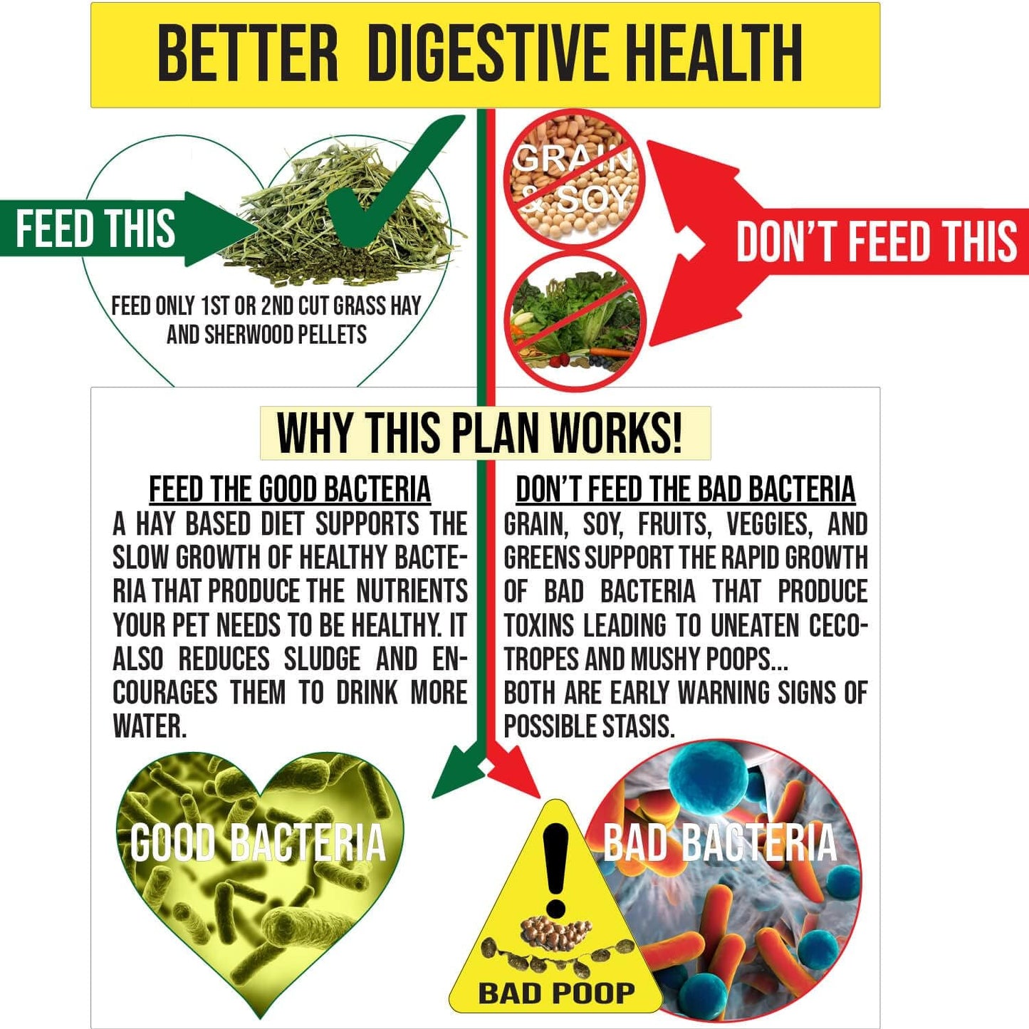 Sherwood Pet Health Adult Guinea Pig Food - Free Choice Timothy Pellet (20 lb)