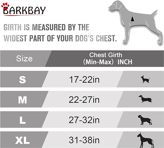 BARKBAY No Pull Dog Harness Front Clip Heavy Duty Reflective Easy Control Handle for Large Dog Walking(Pink,L)