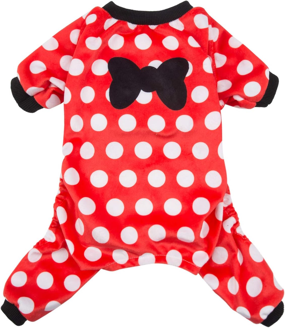 CuteBone Dog Halloween Pajamas Puppy Onesies Small Dogs Soft Pjs Coat Cat Apparel Comfy Pet Christmas Clothes Outfit Doggie Bodysuit P65XS