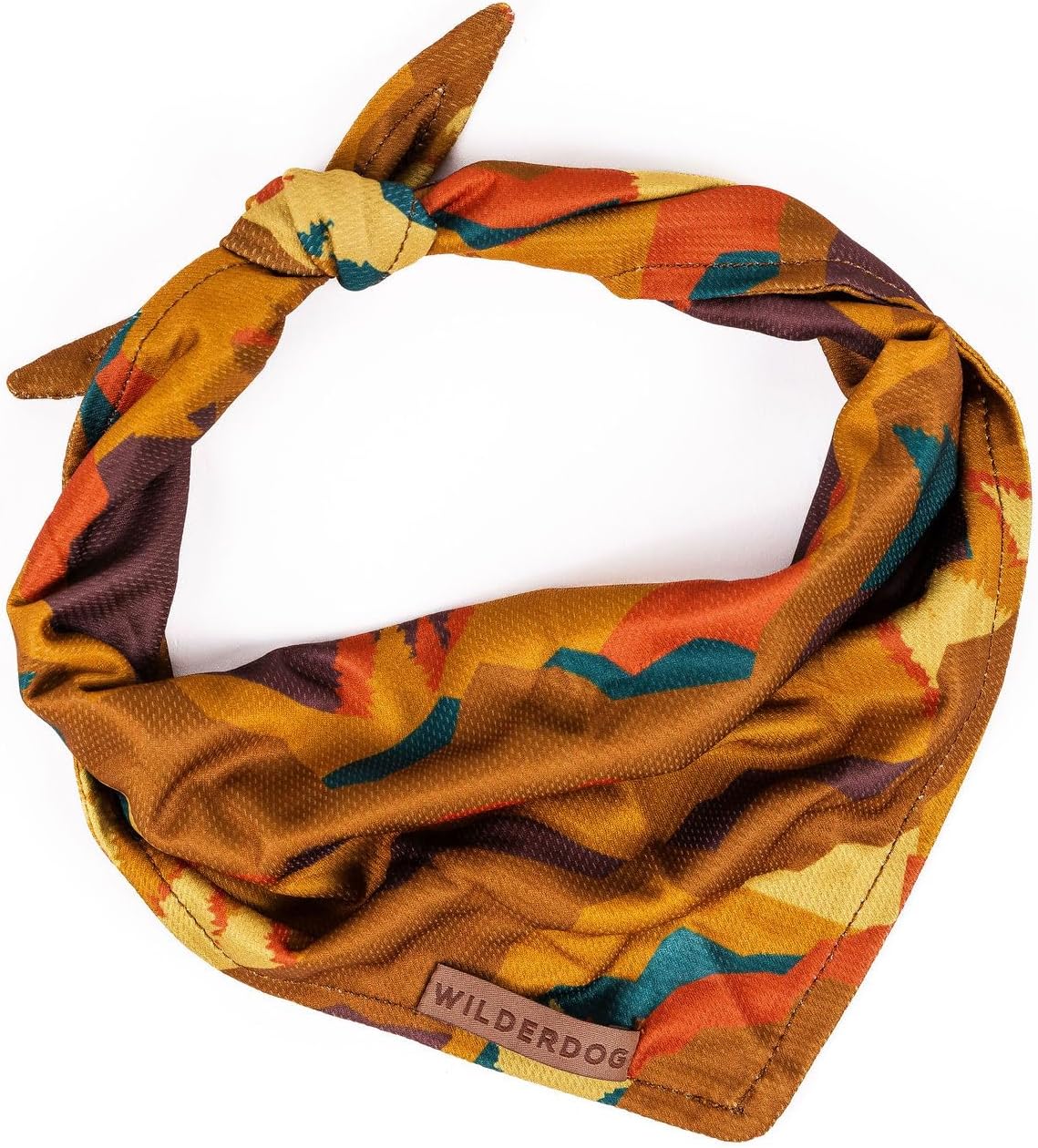 Wilderdog Dog Bandana with Lightweight Quick Drying Poly-Blend Mesh Material in Autumn Air