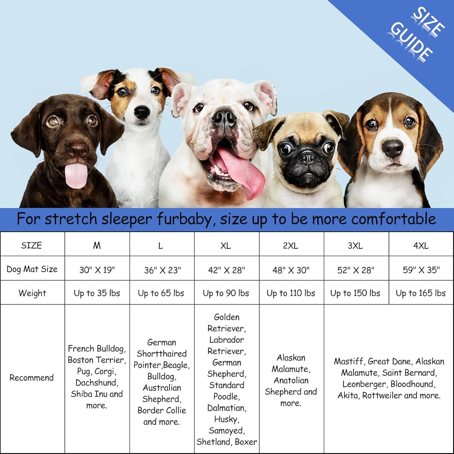 Bubble bear Dog Crate Mat - Upgraded Thick, Ultra Soft, Washable & Anti-Slip Kennel Pad for Small/Medium/Large Dogs, Dark-Hued to Hide Stains (30"x19")