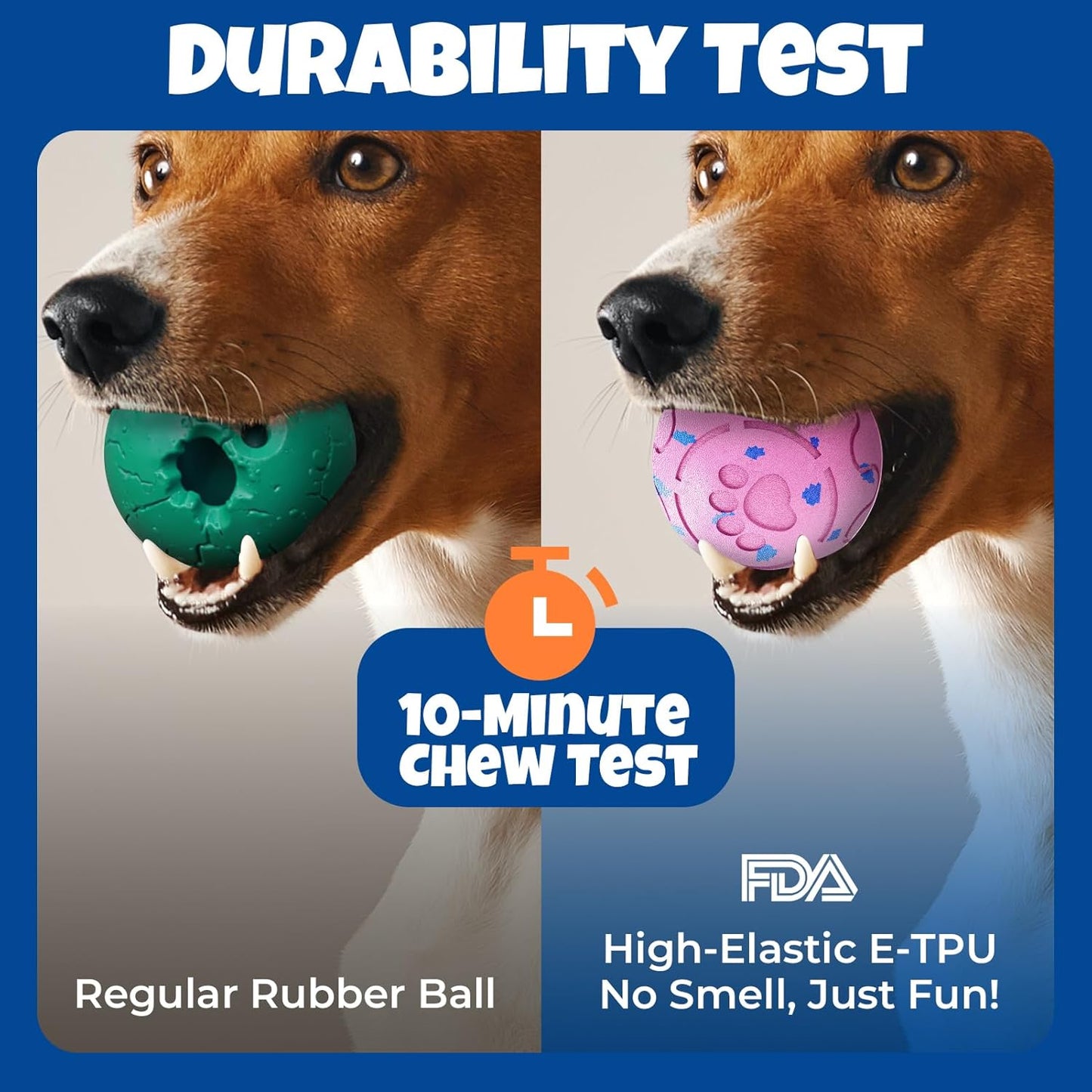 Dog Balls: Interactive Dog Ball Auto Rolling - Interactive Dog Toys for Aggressive Chewers - Bouncy & Throwable, Type-C Rechargeable, Washable, for Small & Medium & Large Dogs – Pink