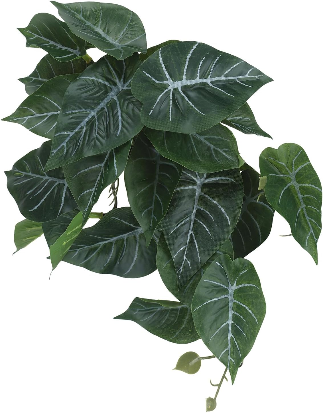 IBWell Fake Reptile Plants for Reptile Terrarium Plants, Reptile Plant Décor, Turtle Tank Plants with Suction Cup